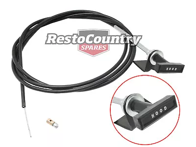 Ford Bonnet Release Cable CONCOURS XR XT XW XY XA XB XC ZA ZB ZC ZD ZF ZG ZH • $49.95