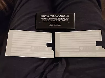 Custom HO-Scale Rail Photos Unlimited M&SL RS-1 Locomotive Decal *Rare* • $7