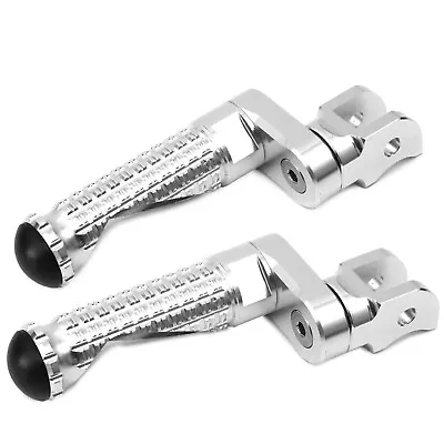 Silver MPRO Front 25mm Lowering Foot Pegs For YZF R1 00-08 09 10 11 12 13 14 • $57.90