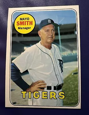 1969 Topps #40 Mayo Smith Detroit Tigers Manager *free Shipping* • $1.29