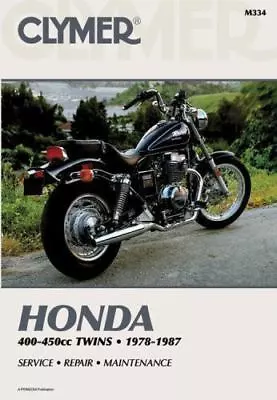 1978-1987 Honda CB400 CM400 CB450 CM450 Repair Service Workshop Shop Manual M334 • $34.95