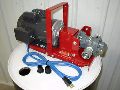 New Electric Transformer/Mineral Oil Pump3/4 HP1  Gear HeadBulk/Waste OilWVO • $1550