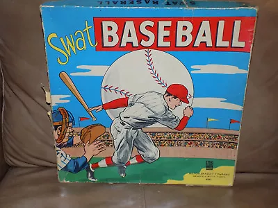 SWAT Baseball Game Milton Bradley 1948 • $25