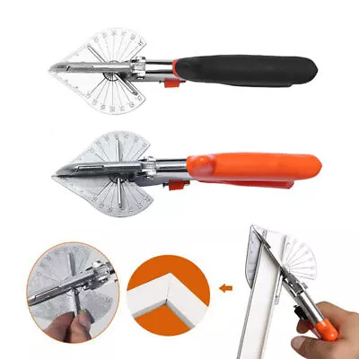 Angle Cutter Mitre Shears Gasket Window Scissor Trim Bead Snips Steel Blade Tool • £13.99