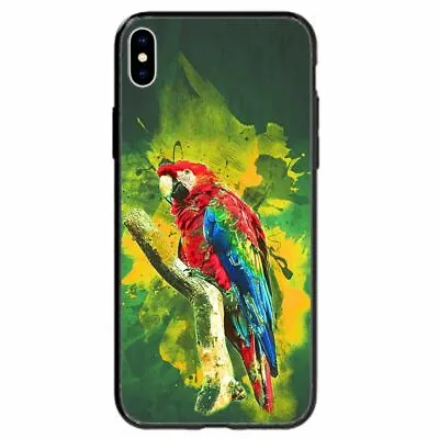 For OPPO Series Phone Back Case - Brazilian Scarlet Macaw Parrot Bird BC13 • $9.98