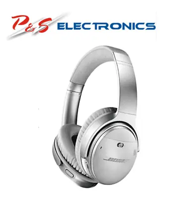 Bose QuietComfort 35 II Wireless Bluetooth Headphones Noise-Cancel (Silver) • $199
