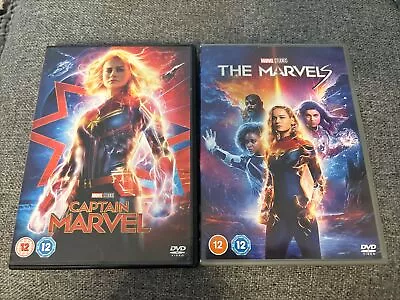 Captain Marvel / The Marvels 2 Movie Collection Dvd • £8.49