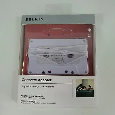 £7.99 • Buy Belkin Cassette Adapter Boxed MP3 Car Stereo Adapter