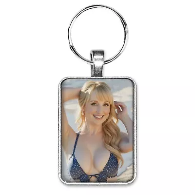 Melissa Rauch SEXY Bikini Top Key Ring Or Necklace Big Bang Theory - Night Court • $12.95