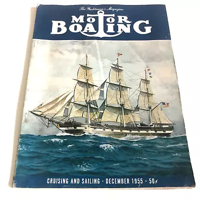 Motor Boating Magazine December 1955 • $19.99