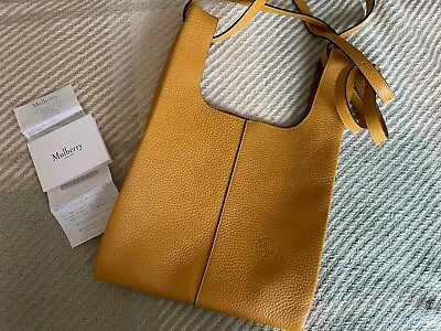 Mulberry Amber Small Portobello Tote Bag Made In England Sustainable Receipt • £290