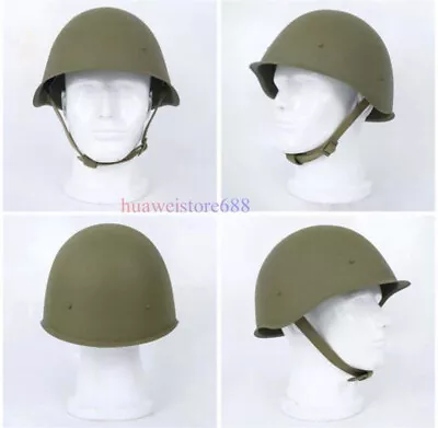 Replica Soviet SSh-40 Russian Army Steel Helmet Tactical Military Helmet • £59.04