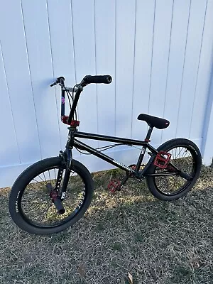 Odyssey Bmx Custom Bike Profile Sunday G Sport Bmx Black Red Aaron Ross • $1700