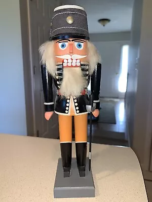 Vintage Original German Erzgebirge Expertic Nutcracker 10.5” • $12.50