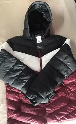 Men Hooded Puffer Jackets Lightweight Bubble Winter Warm  Zip Down Jackets Mens • $52