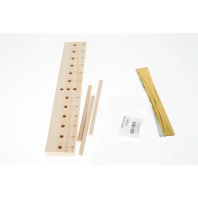 Extended Bow Maker Wooden Bow Making Tool With Twist Ties Ribbon Bow Maker Xf • $17.29