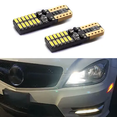 6000K Error Free 24-SMD 2825 W5W T10 LED Bulbs For Mercedes-Benz E350 E550 W212 • $12.99