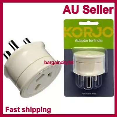 $23.99 • Buy Travel Power Adapter Outlet AUS AU/NZ Socket To Sri Lanka/Pakistan/India Plug