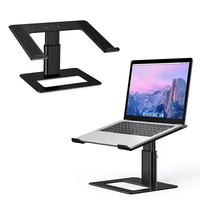 $43.59 • Buy Adjustable Aluminum Laptop Stand Ergonomic Cooling Computer Notebook Desk Riser