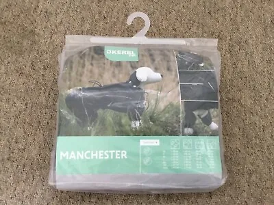 Kerbl Manchester Dog Rain Coat Jacket Waterproof Size L Black • £11.99