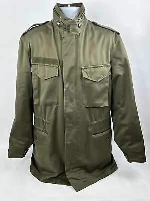 VINTAGE Genuine Austrian Military Jacket Heereseigentum 96 U W/ Zip Out Hood • $38.88