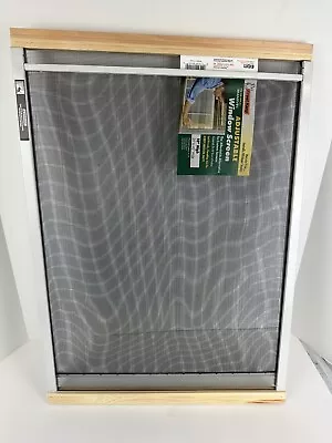 Frost King Bright Mesh WB Marvin Adjustable Window Screen 18 H X 25 To 45 W In. • $24.99