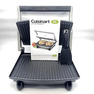 $17.49 • Buy Cuisinart Griddler Panini Sandwich Press Contact Grill Non Stick Stainless GR-1