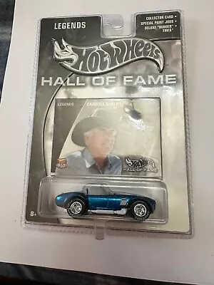 Hot Wheels 2003 Hall Of Fame Legends Series Carroll Shelby Cobra • $13