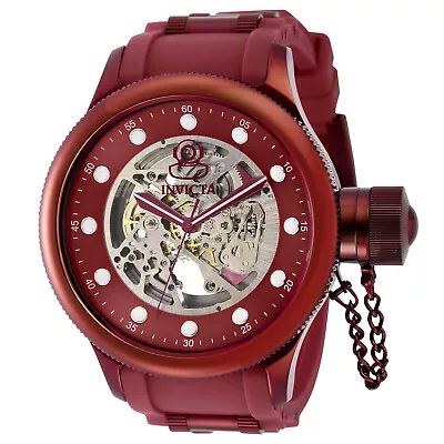 Invicta Men's IN-40740 51.5mm Red Dial Automatic Watch • $59.99