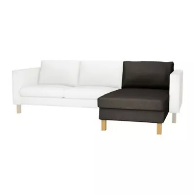 Ikea Karlstad Chaise Longue Add-on Cover - Korndal Brown 801.187.98 • £135