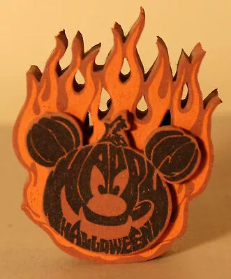 Disney Parks Flaming Pumpkin Halloween Mickey Head Antenna Topper - NEW • $4