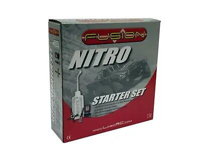 £21.99 • Buy Logic RC FUSION Nitro Starter Set W/Fuel Bottle, Glowstart, UK Charger + Spanner