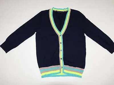 J. Crew Women's Cardigan Sweater Size XS 3/4 Sleeves 100% Merino Wool 47271 • $17.99