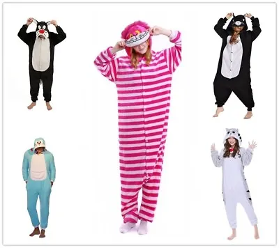 £15.99 • Buy Cheshire Cat Black Cat Onesiee Kigurumi Fancy Dress Costume Hoodies Pajamas Gift