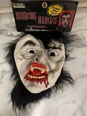 Vintage Paper Magic Group Menacing Maniacs Mask Dracula Vampire • $14.99