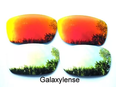 Galaxy Replacement Lenses For Oakley Fives Squared Sunglasses Titanium/Red • $9.87