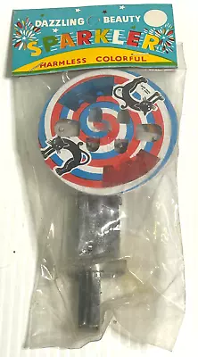 Vtg Sealed Halloween Black Cat Noisemaker Sparkler Toy Dime Store Hong Kong • $9.99