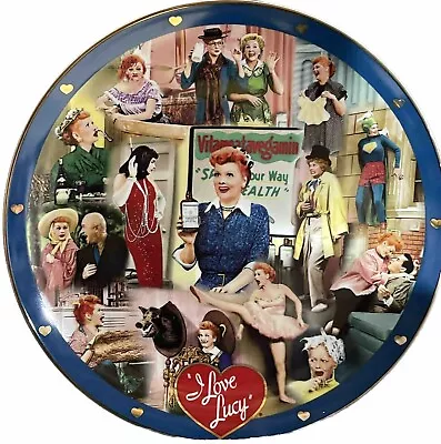 I Love Lucy Danbury Mint Test Market Plate COA Box & Stand Included  Year 2003 • $480