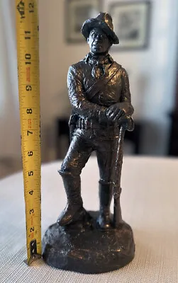  Buffalo Soldier Corporal  Bronzetone Sculpture Replica By Garman 12  Tall • $79.95