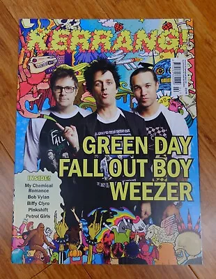 KERRANG! Magazine June 22 Green Day Fall Out Boy Wheezer My Chemical Romance • £7.99