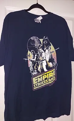 $12 • Buy STAR WARS The Empire Strikes Back T-Shirt Luke Han Jedi 2XL