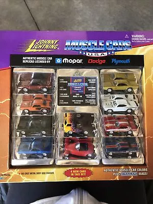 Johnny Lightning Mopar Muscle 10 Car Set Cragar Mags Super Bee Duster Hemi A100 • $39.99