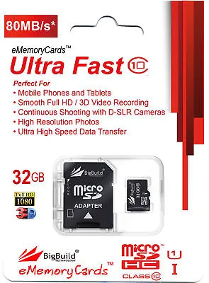 £10.97 • Buy 32GB MicroSD Memory Card For TomTom Rider 400, 410, 450, 500, 550 Navigator