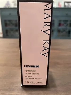 Mary Kay TimeWise Night Solution 1oz Dry To Oily Skin 026919 New In Box FS • $20