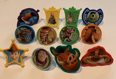 Lot Of 12 - Diff Cupcake Rings - New From DecoPac & Disney - J • $4.95