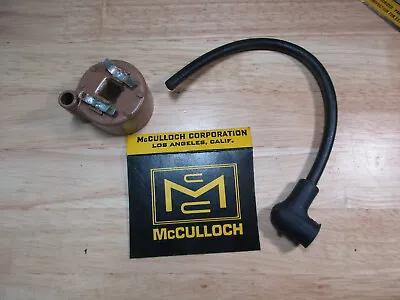 NEW McCulloch 10-10  Chainsaw Ignition Coil Super Pro 60~70~80~81  Pro Mac 7-10A • $74.99