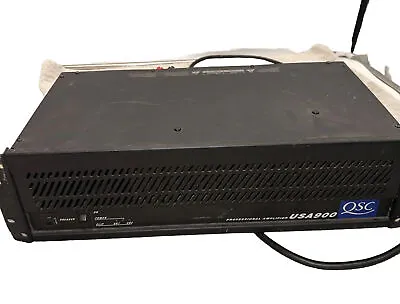 QSC USA 900 Professional Power Amplifier 2 Channel Amp AS IS NO RETURNS • $138.56