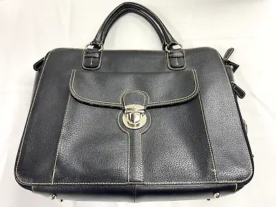 Franklin Covey Leather Briefcase Laptop Bag- Excellent! • $35