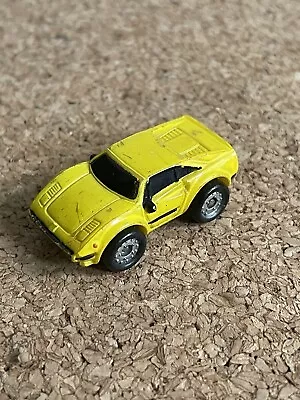 Micro Machines Toy Ferrari 308 Yellow Car Galoob 1986 Original • £9