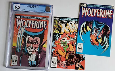 Wolverine #1 CGC  6.5 W Pgs; & Wolverine #2; X-MEN #158 Both Unread Near Mint • $70